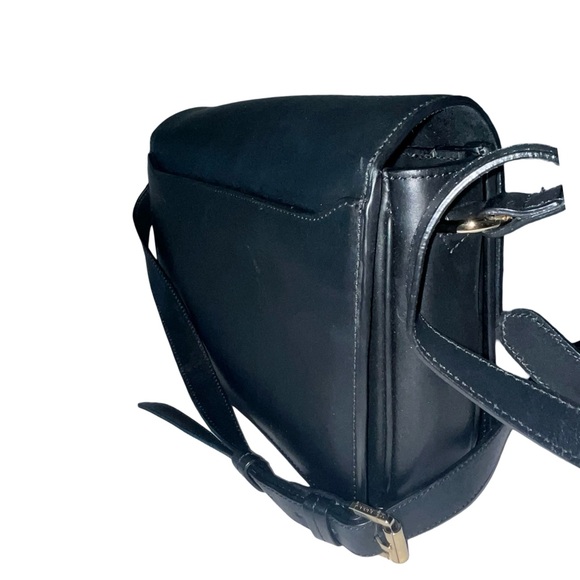 Mulberry bayswater black leather crossbody handbag - Picture 4 of 9